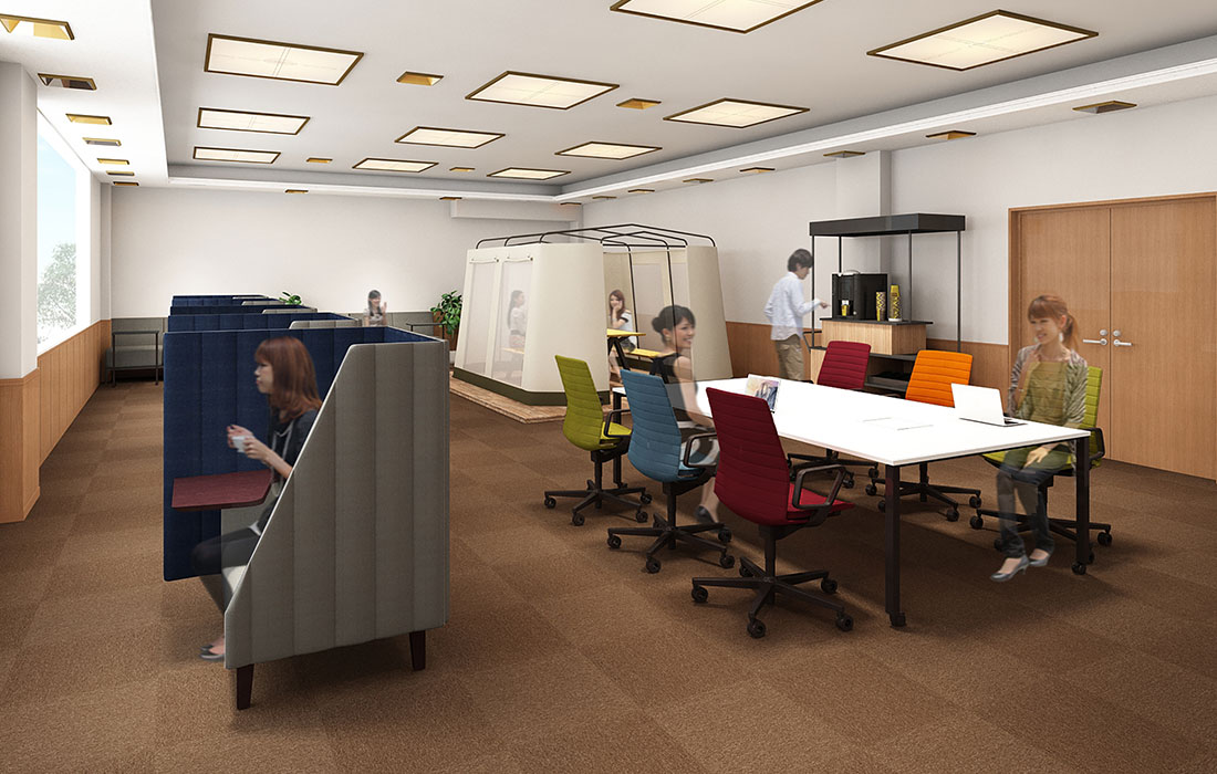 画像:コワーキングスペース