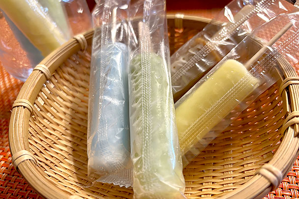 湯上りアイスキャンディー