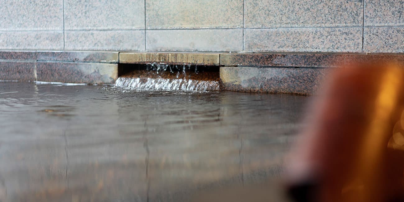畳敷きの大浴場 イメージ