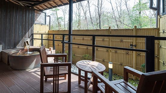 露天風呂付客室 イメージ