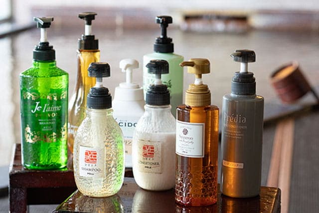 画像：シャンプーバー