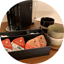 画像：リキッドタイプのコーヒーと紅茶