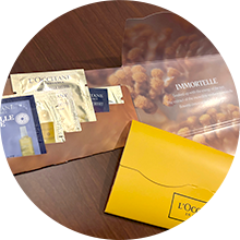 画像：「ロクシタン」のスキンケア